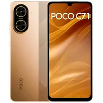 Celular Xiaomi Poco C71 4GB de Ram / 128GB / Tela 6.88" / Dual Sim Lte - Dourado (Global)