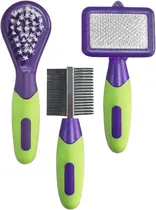 Kit de Higiene para Animais Pequenos (3 Peças) - Pawise Grooming Kit 39041