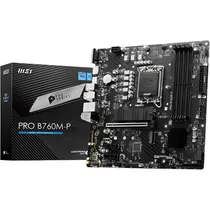 Placa Mãe MSI Pro B760M-P LGA 1700 DDR5 Micro ATX