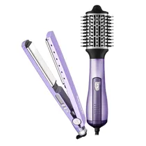 Babyliss Kit Nano Titanium BNTLVPP44UZ Cepillo/Alisador Bivolt Lila