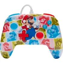 Controle Powera Enhanced com Fio PWA-A-09011 para Nintendo Switch - Mario Hero