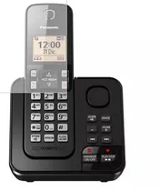 Panasonic Telefono Inalambrico KX-TGC360LAB 1BASE Bivolt Negro