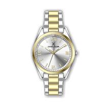 Relogio Analogico Feminino Daniel Klein Premium DK.1.12482-6 - Prata e Dourado