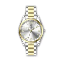 Relógio Analógico Feminino Daniel Klein Premium DK.1.12482-6 - Prata e Dourado