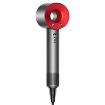 Secador de Cabelo Super Hair Dryer A3001-110 - 1600W - 110V - Cinza e Vermelho