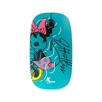 Mouse Xtech Minnie Mouse XTM-D340MM Wireless Turquesa/1600DP