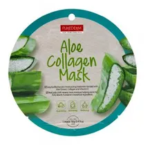 Máscara Facial Purederm Aloe Colágeno com 1 Unidade