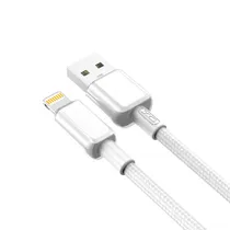 Cabo Lightning/USB-A Xo NB249 5A/1M - Branco