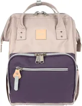 Mochila Himawari - CT-038 (Beige,Lilas)