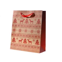 Saco de Presente Natalino 27X32X11CM