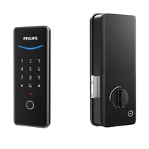 Fechadura Digital Philips DDL502 Impressão Digital App - Preto