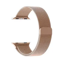 Pulseira 4LIFE Estilo Milanês para Apple Watch 38/40/41MM Magnético - Rose Gold