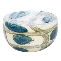 Vaso de Vidro Soprado com Abertura Ampla