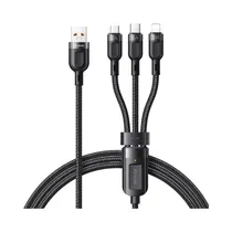 Cable Mcdodo CA-0930 3 En 1 1.2M Negro