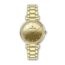 Relógio Analógico Feminino Daniel Klein Premium DK.1.12491-3 - Dourado