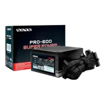 Fonte 600W Sate PRO-600 12V ATX PFC Active  Fonte 600W ...