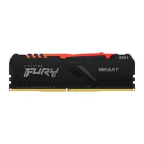 Mem DDR4 16GB 3200 Kingston Fury Beast RGB Black