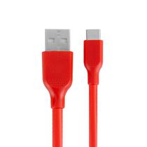 Cabo Only Mod 123 - USB/Tipo C - 1 Metro - Vermelho