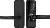 Fechadura Eletrônica Digital Tuya Door Lock S810 Wifi Preto