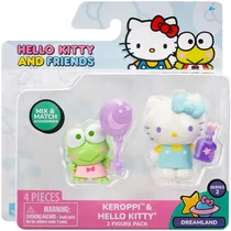 Hello Kitty And Friends Keroppi & Hello Kitty Jazwares - HKT0159