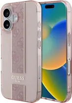 Capa Guess para iPhone 16 GUHCP16SHS4PPP - Pink