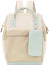 Mochila Himawari - CT-040 (Beiege, Verde Menta)