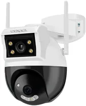 Câmera de Segurança IP Sate Double Lens A-CAM008D Wi-Fi