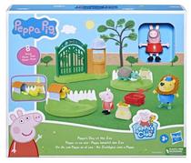 No Zoologico com A Peppa - Hasbro F6431/F3634 (8 Pecas)