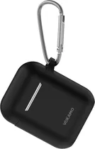 Capa para Airpods 1/2 Vokamo Silicone Shockproof Case - VKM00229 - Black