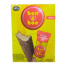 Wafer Arcor Bon O Bon Chocolate Ao Leite Caixa 20X30G