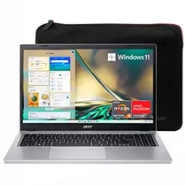 Notebook Acer Aspire 3 A315-24PT-R288 AMD Ryzen 5 7520U Tela Touch Full HD 15.6" / 16GB de Ram / 1TB SSD / WIN11HOME - Pure Prata (Inglês)