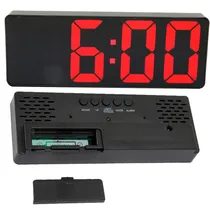 Relogio de Mesa Sate AC-T6801 Red Eletrico