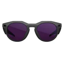Oculos Smart Oakley Meta HSTN Black Clear To Amethyst Transition