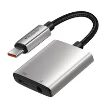 Mcdodo Adaptador CA-5050 USB-C A DC 3.5MM Black