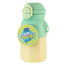 Garrafa Térmica Fanny Vacuum Cup A316 - 500ML - com Canudo e Alça - Fishbucks Verde