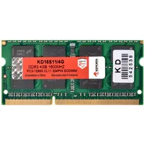 Memória Ram para Notebook 4GB Keepdata KD16S11/4G DDR3 de 1600MHZ