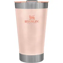 Copo de Cerveja Stanley Classic Beer Pint com Tampa + Abridor - Rosa 473ML