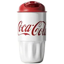 Copo Térmico Coca-Cola Branco 450ML