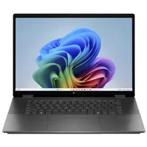 Notebook HP Omnibook X Flip 16-AS0033DX Intel Core Ultra 7 258V Tela Touch 2K 16.0" / 32GB de Ram / 2TB SSD / WINHOME11 - Cinza (Ingles)