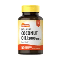 Vitamina Sundance Coconut Oil 2000MG 50 Cápsulas