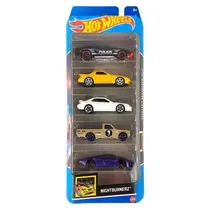 Hot Wheels HW Flames 5 Pack Night Burnerz HFV93