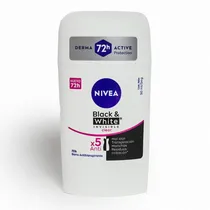 Nivea Desodorantes En Barra Black & White Invisible Clear 54G