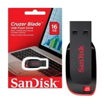 Pen Drive 16GB Sandisk Cruzer Blade