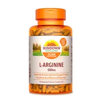 L-Arginine Sundown 500MG 90 Capsulas