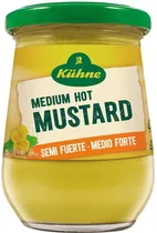 Molho Mostarda Kühne Medium Hot Mustard - 255G