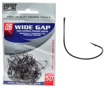 Anzol Marine Sports Wide Gap Black Nickel 06 com 50PÇS
