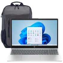 HP Notebooks 15-FC0010LA AMD Ryzen 5-7520U 15.6" W11 + Mochila 8/256GB Silver