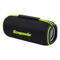 Speaker Ecopower EP-2361 - USB/Aux/SD - Bluetooth - 15W - Preto e Verde