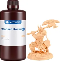 Resina Anycubic Standard V2 para Impressora 3D 1KG - Beige