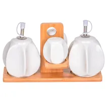 Condimenteiro Ceramica Set 5 Peças